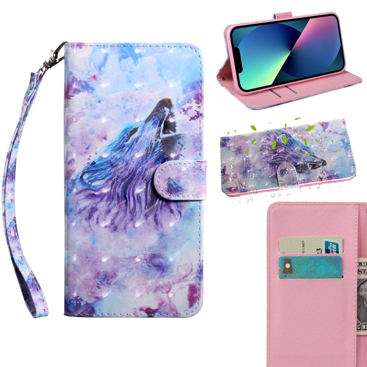 Custodia portafoglio in pelle con slot carte per iPhone 14 Plus