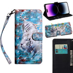 Custodia portafoglio in pelle per iPhone 14 Pro e 14 Pro Max
