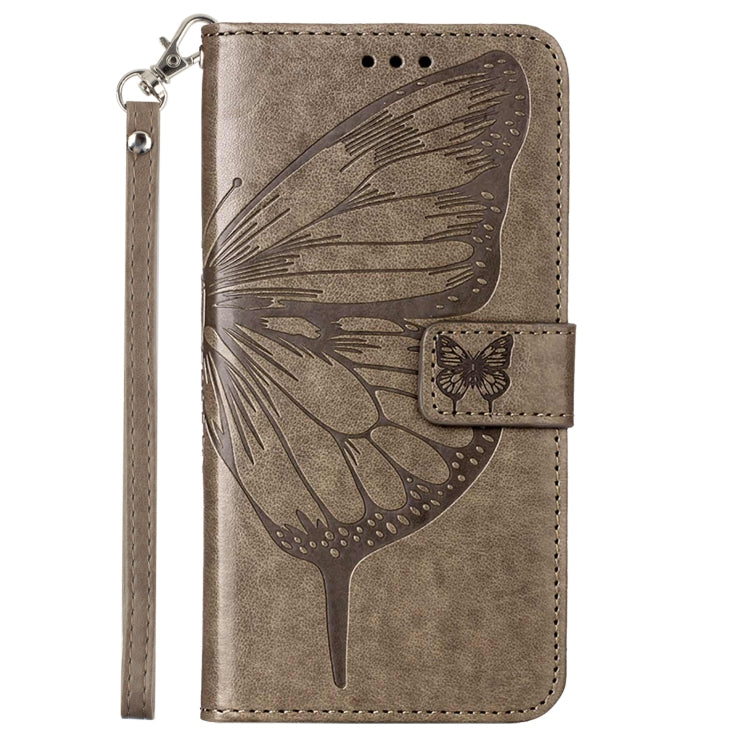 Custodia per telefono in pelle con farfalla goffrata, For Motorola Moto E32