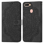 Custodia per cellulare in pelle flip goffrata con mandala, For OPPO A3s / A5 / Realme C1, For OPPO A7 / A5s, For OPPO A9 2020, For OPPO A15