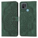 Custodia per cellulare in pelle flip goffrata con mandala, For OPPO A3s / A5 / Realme C1, For OPPO A7 / A5s, For OPPO A9 2020, For OPPO A15