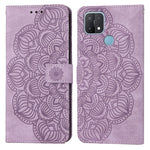 Custodia per cellulare in pelle flip goffrata con mandala, For OPPO A3s / A5 / Realme C1, For OPPO A7 / A5s, For OPPO A9 2020, For OPPO A15
