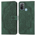 Custodia per cellulare in pelle flip goffrata con mandala, For OPPO A53s, For OPPO A54 4G, For OPPO A92 / A72 / A52, For OPPO A93 5G
