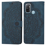 Custodia per cellulare in pelle flip goffrata con mandala, For OPPO A53s, For OPPO A54 4G, For OPPO A92 / A72 / A52, For OPPO A93 5G