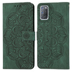 Custodia per cellulare in pelle flip goffrata con mandala, For OPPO A53s, For OPPO A54 4G, For OPPO A92 / A72 / A52, For OPPO A93 5G