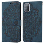 Custodia per cellulare in pelle flip goffrata con mandala, For OPPO A53s, For OPPO A54 4G, For OPPO A92 / A72 / A52, For OPPO A93 5G