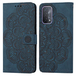 Custodia per cellulare in pelle flip goffrata con mandala, For OPPO A53s, For OPPO A54 4G, For OPPO A92 / A72 / A52, For OPPO A93 5G