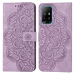 Custodia per cellulare in pelle flip goffrata con mandala, For OPPO A94 5G, For OPPO A96 4G / Realme 9i, For OPPO Realme C11, For OPPO Find X3 / Find X3 Pro