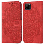Custodia per cellulare in pelle flip goffrata con mandala, For OPPO A94 5G, For OPPO A96 4G / Realme 9i, For OPPO Realme C11, For OPPO Find X3 / Find X3 Pro