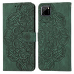 Custodia per cellulare in pelle flip goffrata con mandala, For OPPO A94 5G, For OPPO A96 4G / Realme 9i, For OPPO Realme C11, For OPPO Find X3 / Find X3 Pro