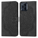 Custodia per cellulare in pelle flip goffrata con mandala, For OPPO A94 5G, For OPPO A96 4G / Realme 9i, For OPPO Realme C11, For OPPO Find X3 / Find X3 Pro