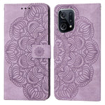 Custodia per cellulare in pelle flip goffrata con mandala, For OPPO Find X5, For OPPO Find X5 Pro, For OPPO Realme 8 4G, For OPPO Realme 9i