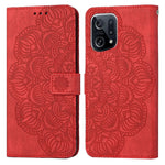 Custodia per cellulare in pelle flip goffrata con mandala, For OPPO Find X5, For OPPO Find X5 Pro, For OPPO Realme 8 4G, For OPPO Realme 9i
