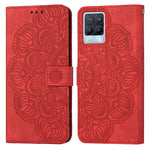 Custodia per cellulare in pelle flip goffrata con mandala, For OPPO Find X5, For OPPO Find X5 Pro, For OPPO Realme 8 4G, For OPPO Realme 9i
