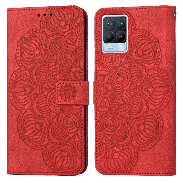Custodia per cellulare in pelle flip goffrata con mandala, For OPPO Find X5, For OPPO Find X5 Pro, For OPPO Realme 8 4G, For OPPO Realme 9i