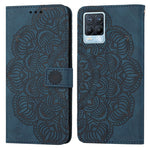 Custodia per cellulare in pelle flip goffrata con mandala, For OPPO Find X5, For OPPO Find X5 Pro, For OPPO Realme 8 4G, For OPPO Realme 9i