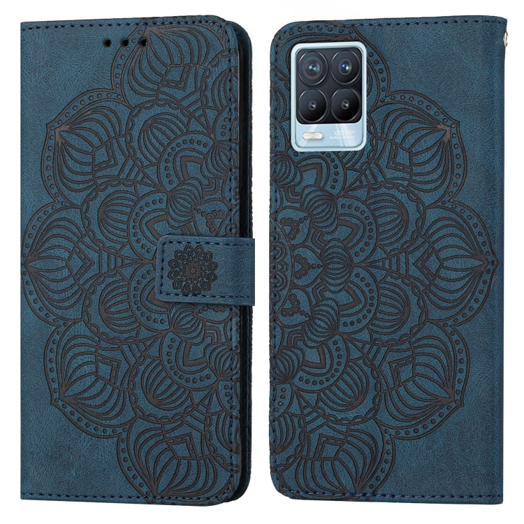 Custodia per cellulare in pelle flip goffrata con mandala, For OPPO Find X5, For OPPO Find X5 Pro, For OPPO Realme 8 4G, For OPPO Realme 9i