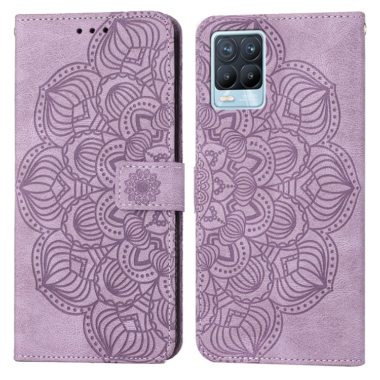Custodia per cellulare in pelle flip goffrata con mandala, For OPPO Find X5, For OPPO Find X5 Pro, For OPPO Realme 8 4G, For OPPO Realme 9i