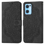 Custodia per cellulare in pelle flip goffrata con mandala, For OPPO Find X5, For OPPO Find X5 Pro, For OPPO Realme 8 4G, For OPPO Realme 9i