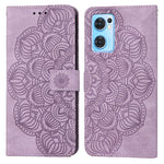 Custodia per cellulare in pelle flip goffrata con mandala, For OPPO Find X5, For OPPO Find X5 Pro, For OPPO Realme 8 4G, For OPPO Realme 9i