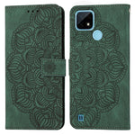 Custodia per cellulare in pelle flip goffrata con mandala, For OPPO Realme C20, For OPPO Realme C21, For OPPO Reno6 5G, For OPPO Reno6 Pro 5G