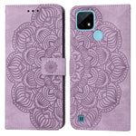 Custodia per cellulare in pelle flip goffrata con mandala, For OPPO Realme C20, For OPPO Realme C21, For OPPO Reno6 5G, For OPPO Reno6 Pro 5G