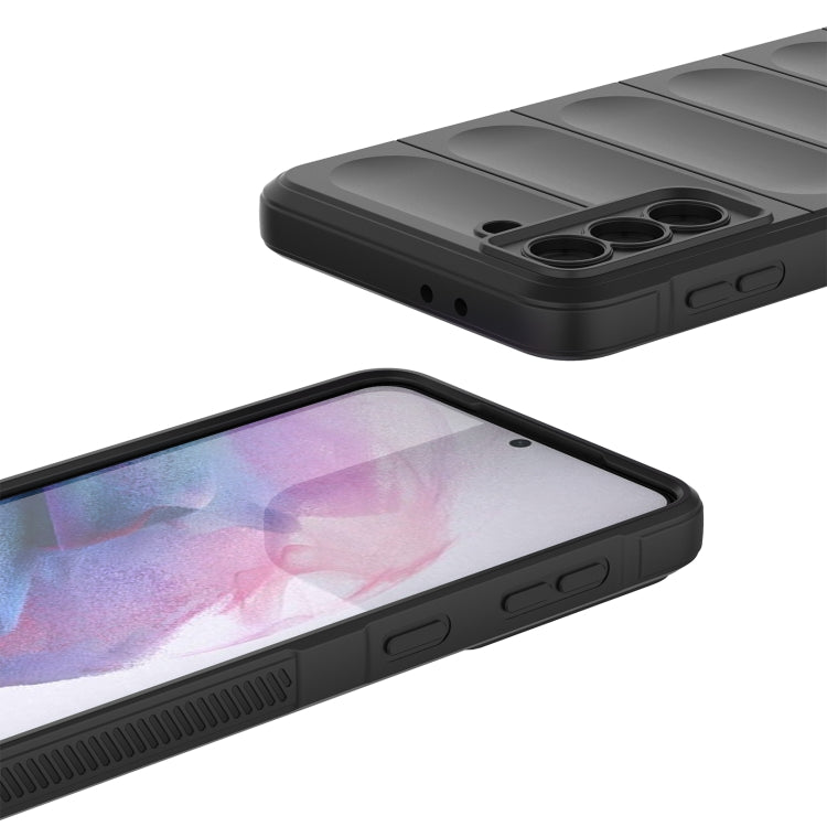 Magic Shield TPU + custodia per telefono in flanella, For Samsung Galaxy S21+ 5G, For Samsung Galaxy S21 Ultra  5G