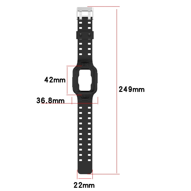 Cinturino integrato in silicone, For Xiaomi Poco Watch