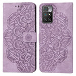 Custodia per cellulare in pelle flip goffrata con mandala, For Xiaomi Redmi 9T, For Xiaomi Redmi 10, For Xiaomi Redmi 10C, For Xiaomi Redmi Note 8