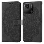 Custodia per cellulare in pelle flip goffrata con mandala, For Xiaomi Redmi 9T, For Xiaomi Redmi 10, For Xiaomi Redmi 10C, For Xiaomi Redmi Note 8