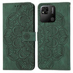 Custodia per cellulare in pelle flip goffrata con mandala, For Xiaomi Redmi 9T, For Xiaomi Redmi 10, For Xiaomi Redmi 10C, For Xiaomi Redmi Note 8