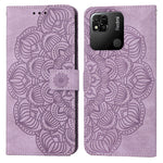 Custodia per cellulare in pelle flip goffrata con mandala, For Xiaomi Redmi 9T, For Xiaomi Redmi 10, For Xiaomi Redmi 10C, For Xiaomi Redmi Note 8