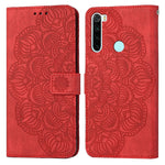 Custodia per cellulare in pelle flip goffrata con mandala, For Xiaomi Redmi 9T, For Xiaomi Redmi 10, For Xiaomi Redmi 10C, For Xiaomi Redmi Note 8