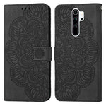 Custodia per cellulare in pelle flip goffrata con mandala, For Xiaomi Redmi Note 8 Pro, For Xiaomi Redmi Note 8T, For Xiaomi Redmi Note 9, For Xiaomi Redmi Note 9 Pro, For Xiaomi Redmi Note 9T