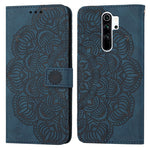 Custodia per cellulare in pelle flip goffrata con mandala, For Xiaomi Redmi Note 8 Pro, For Xiaomi Redmi Note 8T, For Xiaomi Redmi Note 9, For Xiaomi Redmi Note 9 Pro, For Xiaomi Redmi Note 9T