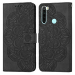 Custodia per cellulare in pelle flip goffrata con mandala, For Xiaomi Redmi Note 8 Pro, For Xiaomi Redmi Note 8T, For Xiaomi Redmi Note 9, For Xiaomi Redmi Note 9 Pro, For Xiaomi Redmi Note 9T