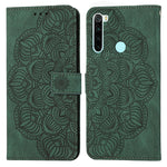 Custodia per cellulare in pelle flip goffrata con mandala, For Xiaomi Redmi Note 8 Pro, For Xiaomi Redmi Note 8T, For Xiaomi Redmi Note 9, For Xiaomi Redmi Note 9 Pro, For Xiaomi Redmi Note 9T