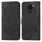 Custodia per cellulare in pelle flip goffrata con mandala, For Xiaomi Redmi Note 8 Pro, For Xiaomi Redmi Note 8T, For Xiaomi Redmi Note 9, For Xiaomi Redmi Note 9 Pro, For Xiaomi Redmi Note 9T