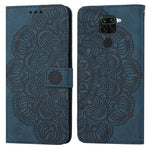 Custodia per cellulare in pelle flip goffrata con mandala, For Xiaomi Redmi Note 8 Pro, For Xiaomi Redmi Note 8T, For Xiaomi Redmi Note 9, For Xiaomi Redmi Note 9 Pro, For Xiaomi Redmi Note 9T