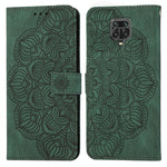 Custodia per cellulare in pelle flip goffrata con mandala, For Xiaomi Redmi Note 8 Pro, For Xiaomi Redmi Note 8T, For Xiaomi Redmi Note 9, For Xiaomi Redmi Note 9 Pro, For Xiaomi Redmi Note 9T