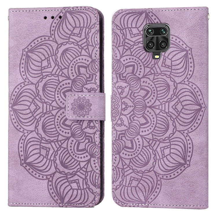Custodia per cellulare in pelle flip goffrata con mandala, For Xiaomi Redmi Note 8 Pro, For Xiaomi Redmi Note 8T, For Xiaomi Redmi Note 9, For Xiaomi Redmi Note 9 Pro, For Xiaomi Redmi Note 9T