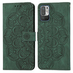 Custodia per cellulare in pelle flip goffrata con mandala, For Xiaomi Redmi Note 10, For Xiaomi Redmi Note 10 5G, For Xiaomi Redmi Note 10 Pro 4G, For Xiaomi Redmi Note 10 Pro 5G