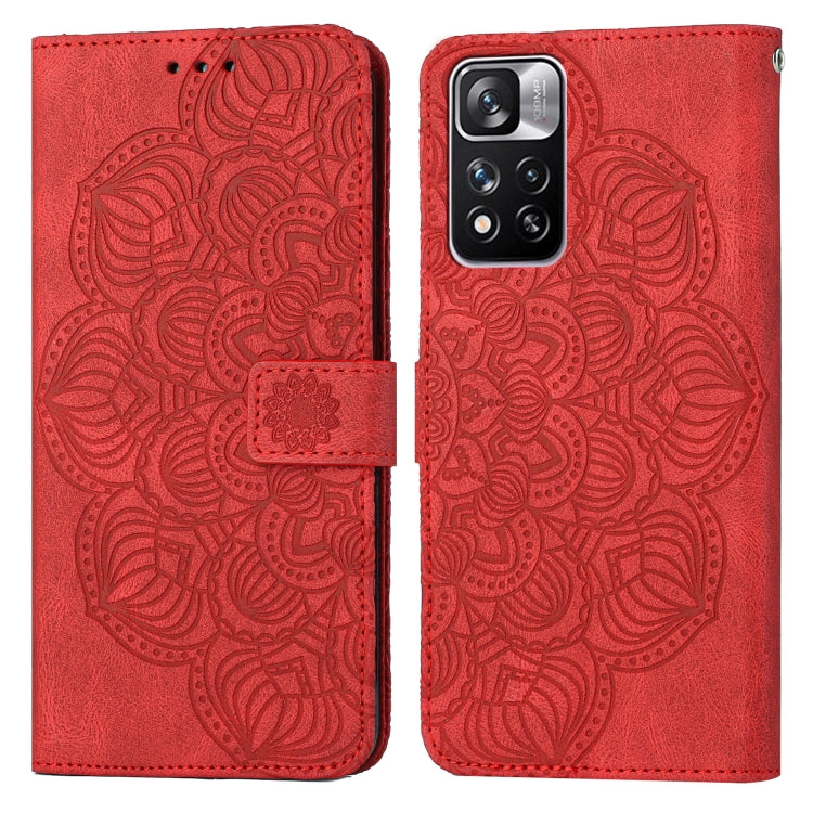 Custodia per cellulare in pelle flip goffrata con mandala, For Xiaomi Redmi Note 11 Pro 5G, For Xiaomi Redmi Note 11 International, For Xiaomi Redmi Note 11 Pro International, For Xiaomi Redmi Note 11 5G