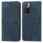 Custodia per cellulare in pelle flip goffrata con mandala, For Xiaomi Redmi Note 11 Pro 5G, For Xiaomi Redmi Note 11 International, For Xiaomi Redmi Note 11 Pro International, For Xiaomi Redmi Note 11 5G
