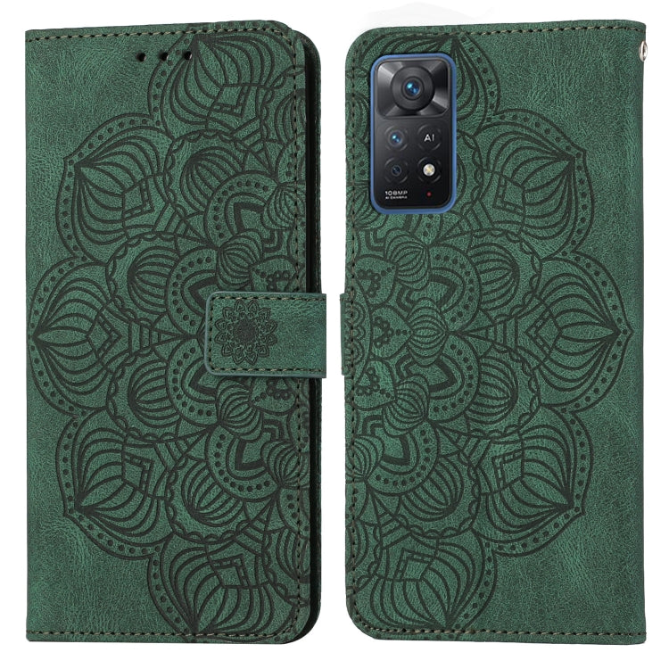 Custodia per cellulare in pelle flip goffrata con mandala, For Xiaomi Redmi Note 11 Pro 5G, For Xiaomi Redmi Note 11 International, For Xiaomi Redmi Note 11 Pro International, For Xiaomi Redmi Note 11 5G