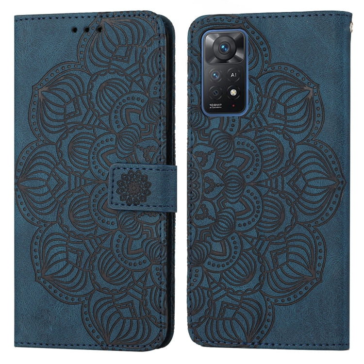 Custodia per cellulare in pelle flip goffrata con mandala, For Xiaomi Redmi Note 11 Pro 5G, For Xiaomi Redmi Note 11 International, For Xiaomi Redmi Note 11 Pro International, For Xiaomi Redmi Note 11 5G