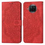 Custodia per cellulare in pelle flip goffrata con mandala, For Xiaomi Mi 10T Lite, For Xiaomi Mi 10T / 10T Pro, For Xiaomi Mi 11 Lite, For Xiaomi 11T
