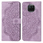 Custodia per cellulare in pelle flip goffrata con mandala, For Xiaomi Mi 10T Lite, For Xiaomi Mi 10T / 10T Pro, For Xiaomi Mi 11 Lite, For Xiaomi 11T