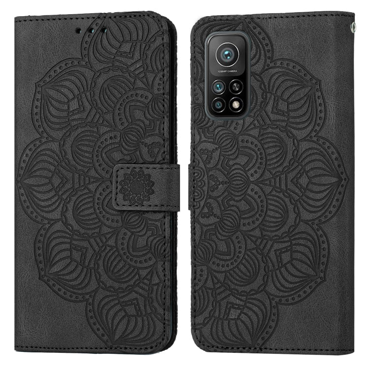 Custodia per cellulare in pelle flip goffrata con mandala, For Xiaomi Mi 10T Lite, For Xiaomi Mi 10T / 10T Pro, For Xiaomi Mi 11 Lite, For Xiaomi 11T