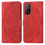 Custodia per cellulare in pelle flip goffrata con mandala, For Xiaomi Mi 10T Lite, For Xiaomi Mi 10T / 10T Pro, For Xiaomi Mi 11 Lite, For Xiaomi 11T